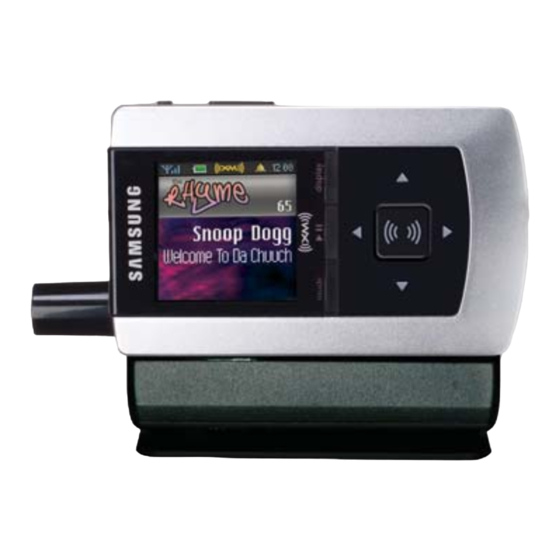 XM Satellite Radio HELIX XM2GO User Manual