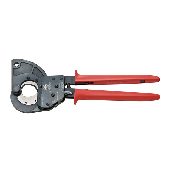 Klein Tools 63800ACSR Instructions