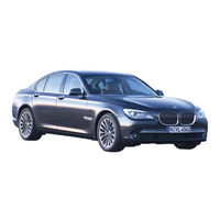 BMW 7 2009 Series Quick Reference