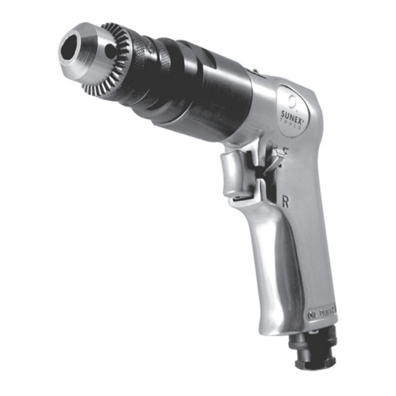 User Manuals: Sunex Tools SX225B Reversible Air Drill