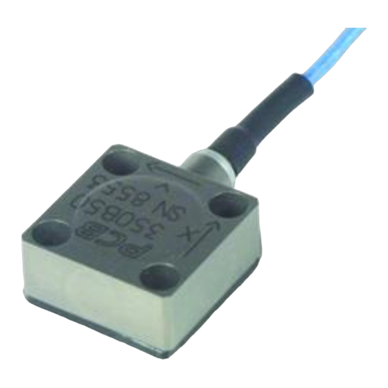 PCB Piezotronics ICP 350B50 Installation And Operating Manual