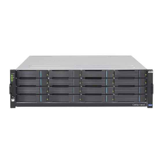 Infortrend EonServ 5000 Gen2 Series Quick Installation Manual