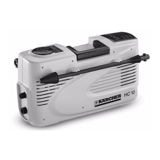 Kärcher K HC 10 Manual