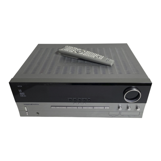 Harman Kardon AVR 330 Brochure