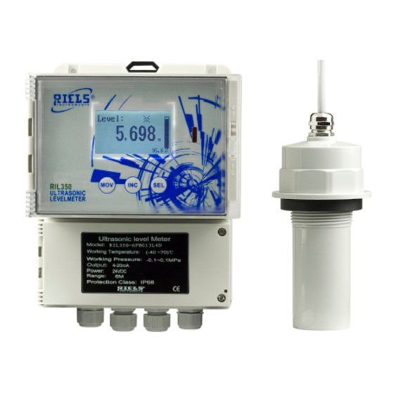 Riels RIL350 Instruction And Maintenance Manual