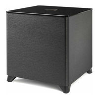 MartinLogan Dynamo Foundation 10 Quick Start Manual