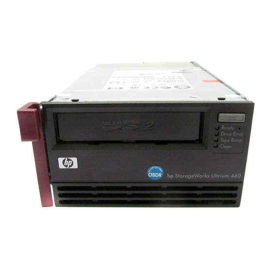 HP 330834-B21 - StorageWorks Ultrium 460 Tape Library Drive Module Manuals