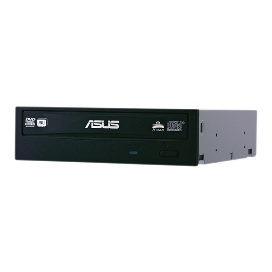 Asus DRW-24B3ST Quick Manual