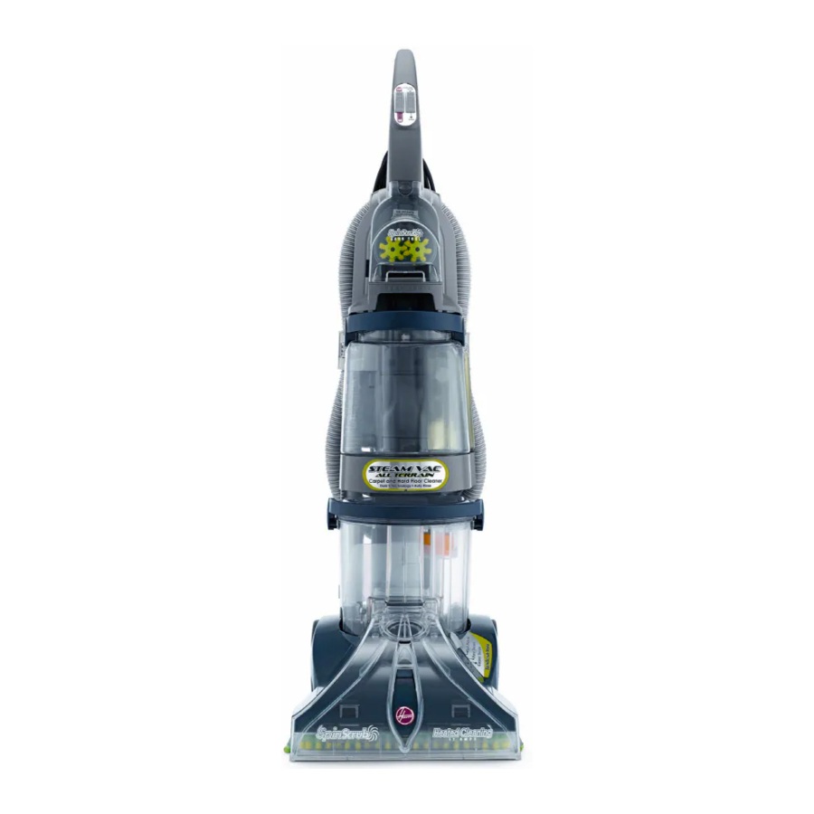 Hoover SteamVac Deep Cleaner with Auto Rinse SteamVacuum Manuals