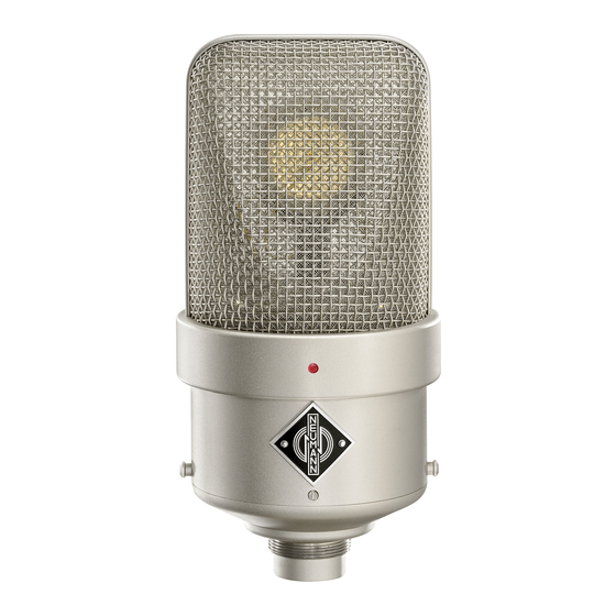 Neumann M 49c Specification Sheet