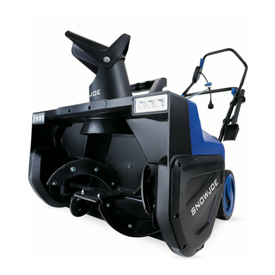 SNOWJOE SJ627E Operator's Manual