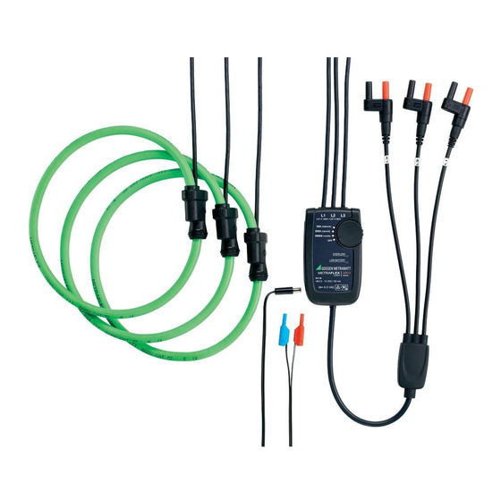 Gossen MetraWatt METRAFLEX 3000 Operating Instructions Manual
