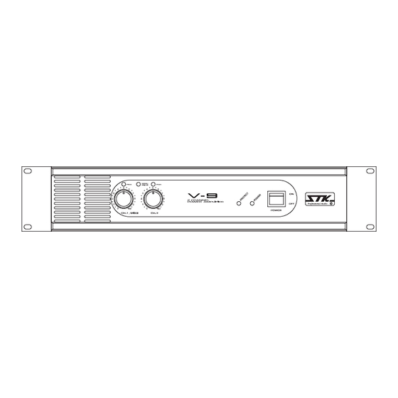 STK Professional Audio V-9 Owner's Manual