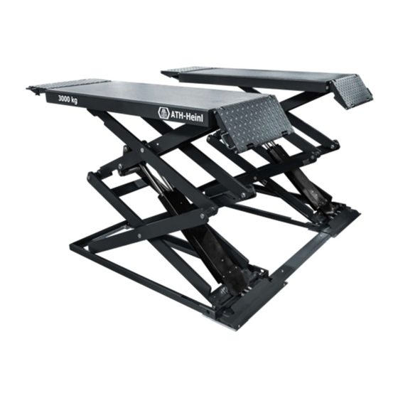 ATH-Heinl Frame Lift 30FZ Operating Instructions Manual