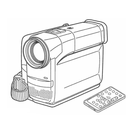 Panasonic Palmcorder PV-DV700 Operating Manual