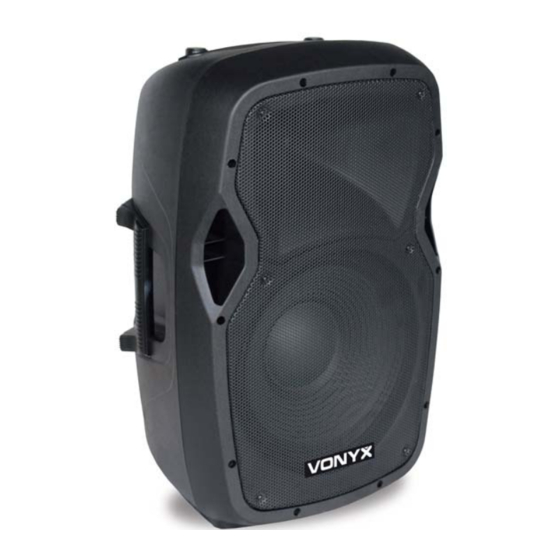 Vonyx AP1200A Hi-End Active 12 Instruction Manual