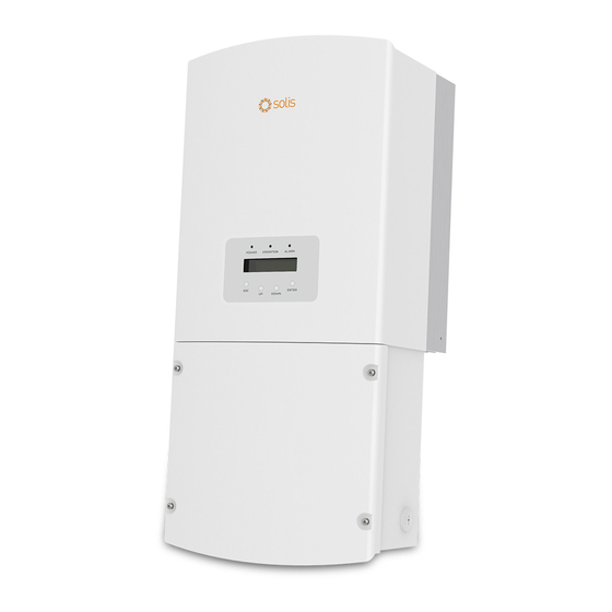 SOLIS 4G Series User Manual