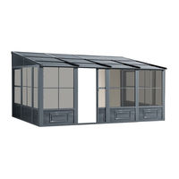 Gazebo penguin W16101/2MR-12 SAND Assembly Instructions Manual