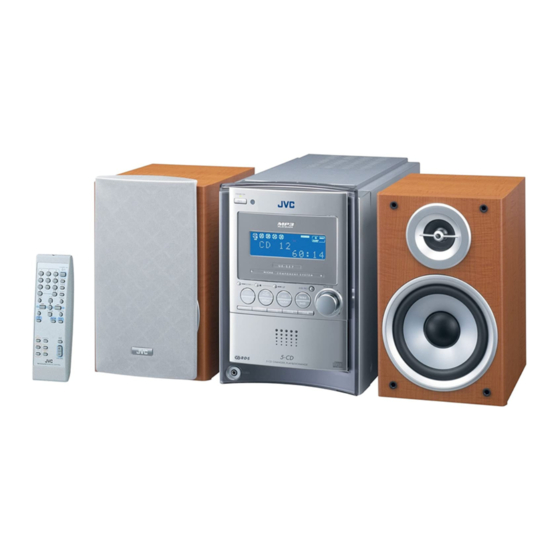 JVC CA-UXS57 Bedienungsanleitung