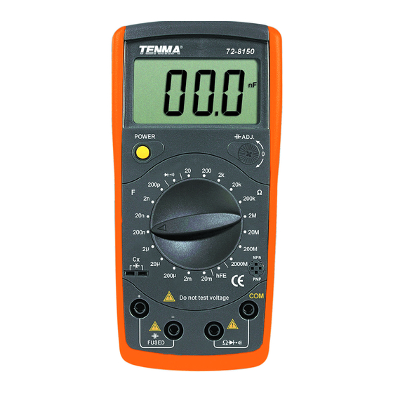 Tenma 72-8150 Operating Manual