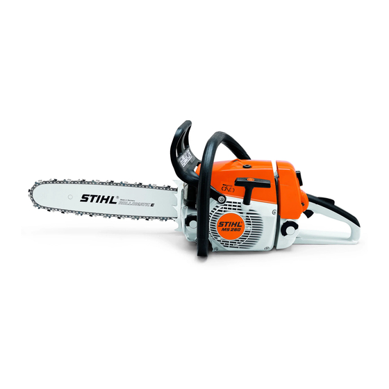 Stihl MS 240 Instruction Manual