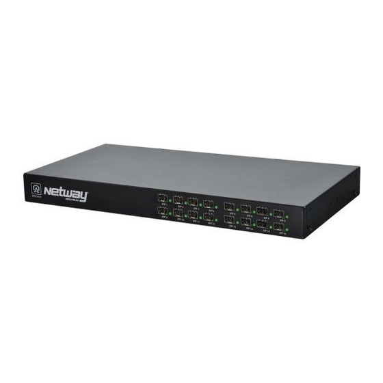 Altronix NetWaySP8A Installation Manual