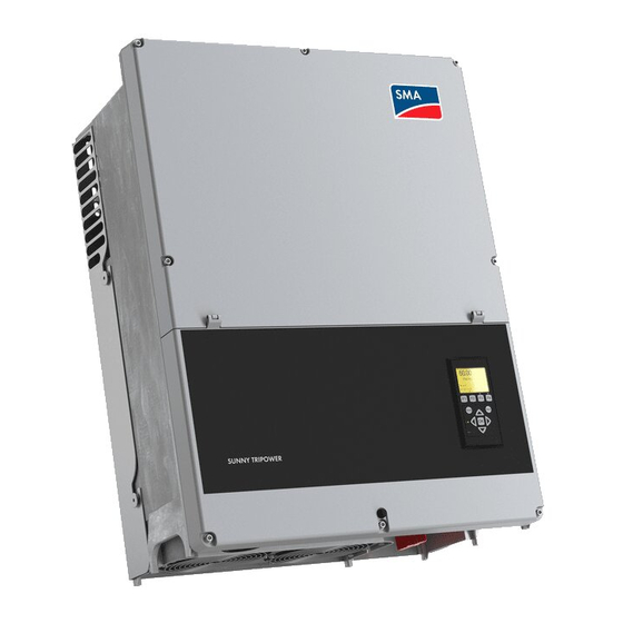 SMA SUNNY TRIPOWER 60 Service Manual
