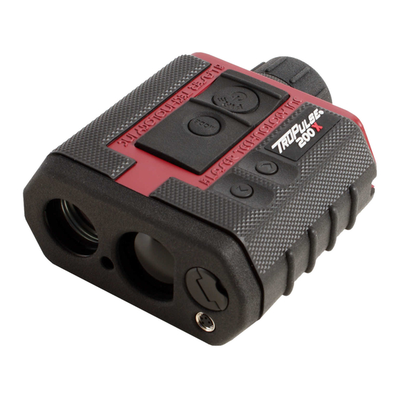 Laser Technology TruPulse 200X Manual