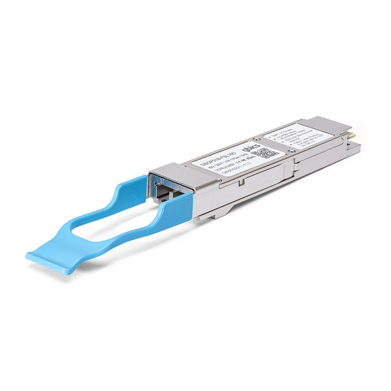 ADTRAN QSFP+ Quick Start