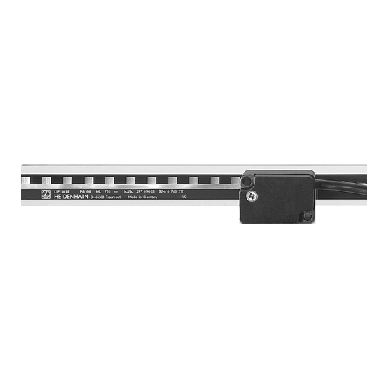 HEIDENHAIN LIF 101R Mounting Instructions