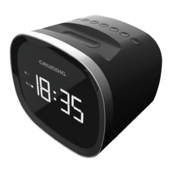 Grundig Sonoclock 2000 Manual