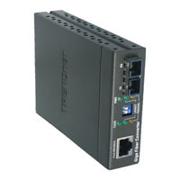 TRENDnet TFC-2000MSC - 1000Base-T to 1000Base-SX Multi-Mode SC Fiber Converter Quick Installation Manual