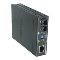 TRENDnet TFC-210MST - Media Converter - External Quick Installation Manual