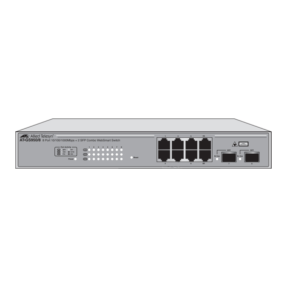 Allied Telesis AT-S82 User Manual