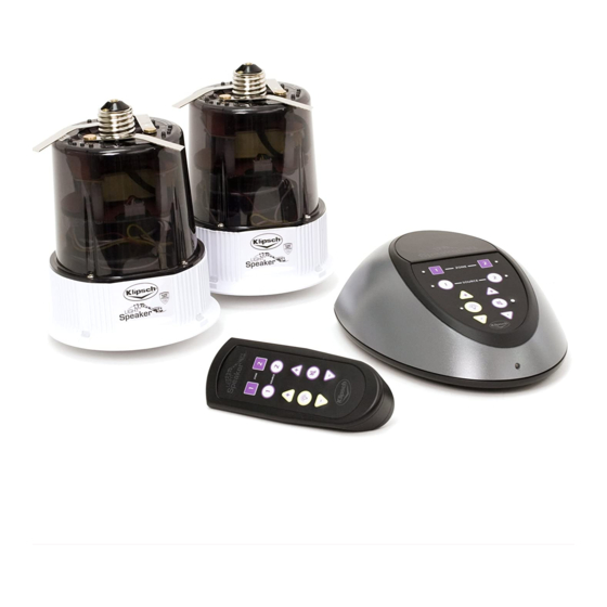 Klipsch Light Speaker Owner's Manual