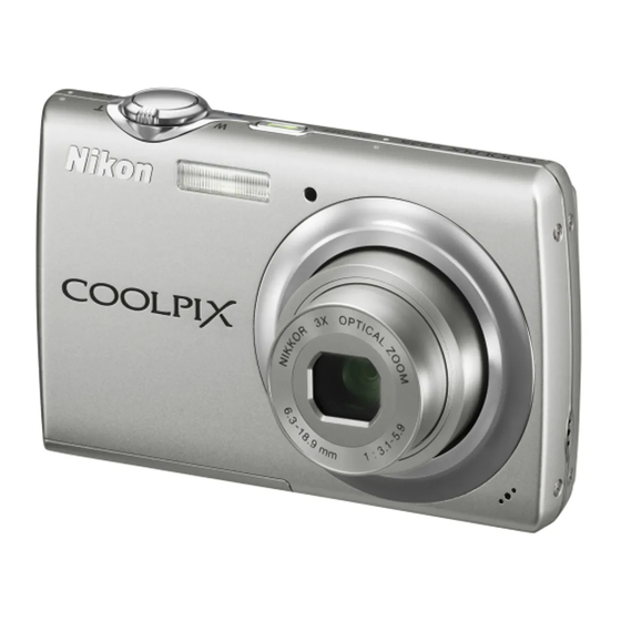 Nikon COOLPIX S225 User Manual