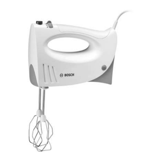 Bosch MFQ35 series Operating	 Instruction