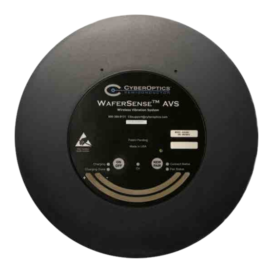 CyberOptics Auto Vibration System AVS Quick Start Manual