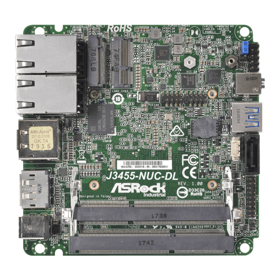 ASROCK J3455-NUC IPC User Manual