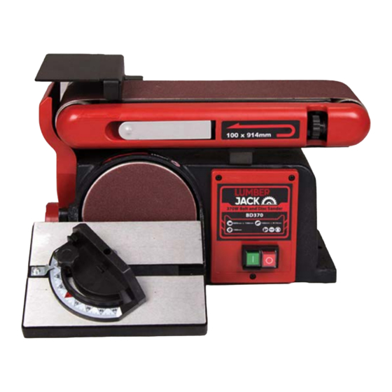 Lumberjack BD370 Safety And Operating Manual