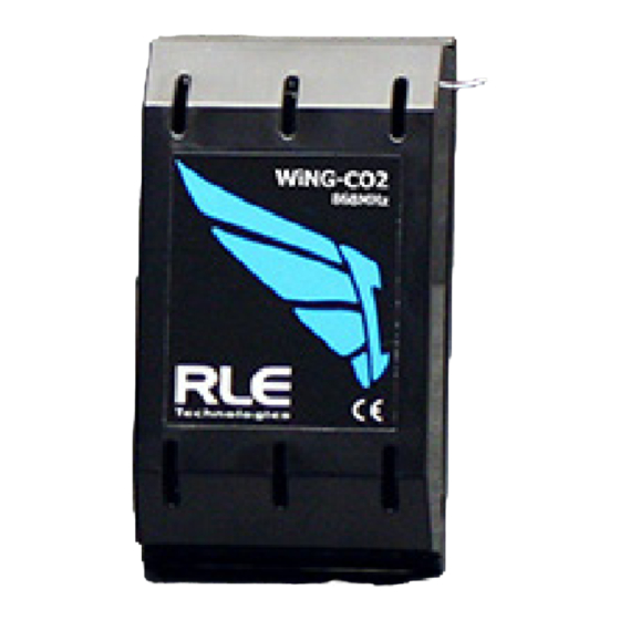 RLE Technologies Falcon WiNG-CO2 Configuration Manual