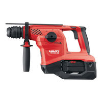 Hilti NURON TE 30-22 Original Operating Instructions
