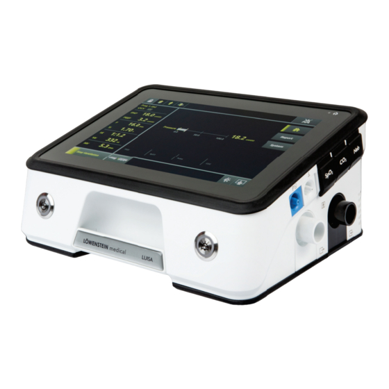 Lowenstein Medical LUISA LM150TD Instructions For Use Manual