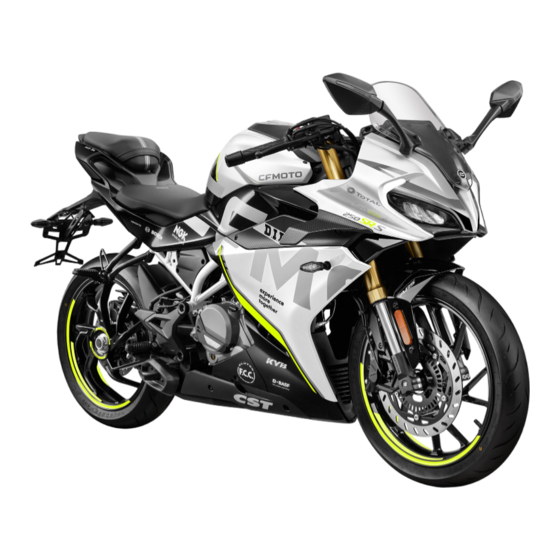 CF MOTO 300SR Owner's Manual