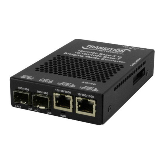 Lantronix SGFEB Series User Manual