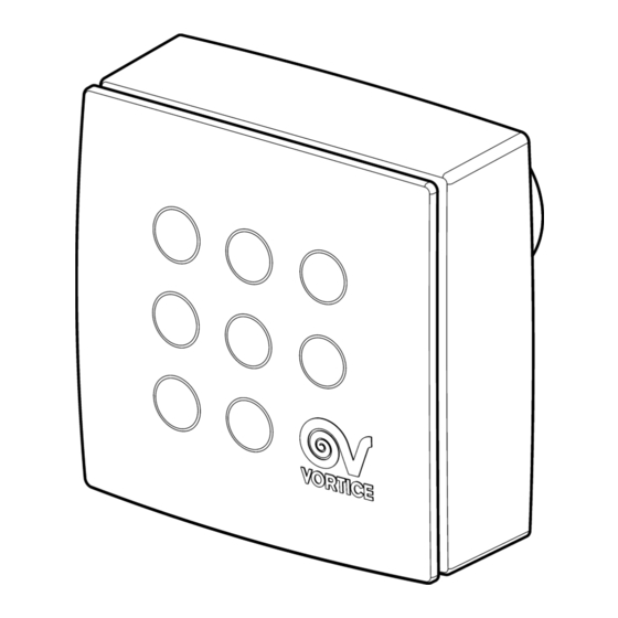 Vortice VORT QUADRO MEDIO LL Instruction Booklet