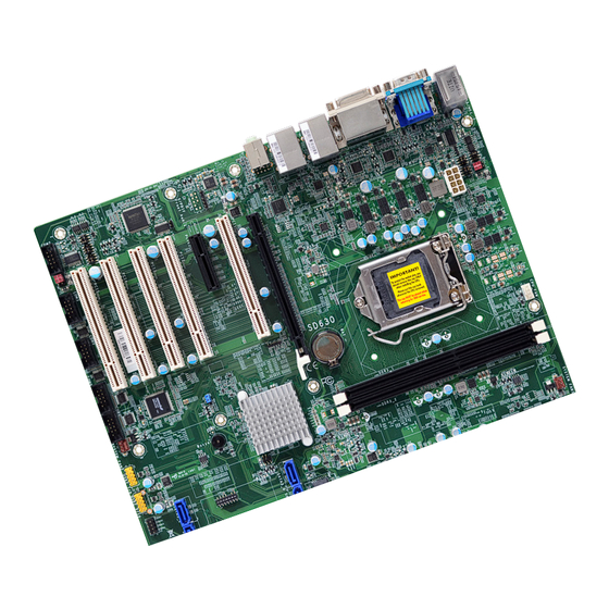 DFI SD630-H110-wTPM User Manual