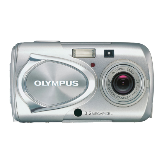Olympus Stylus 300 Digital Quick Start Manual
