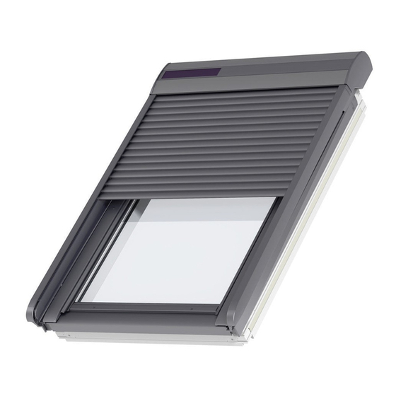 Velux INTEGRA Solar SSL Installation Instructions Manual