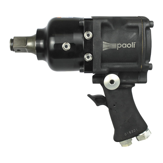 Paoli Avvitatori DP 251 Operating And Maintenance Manual